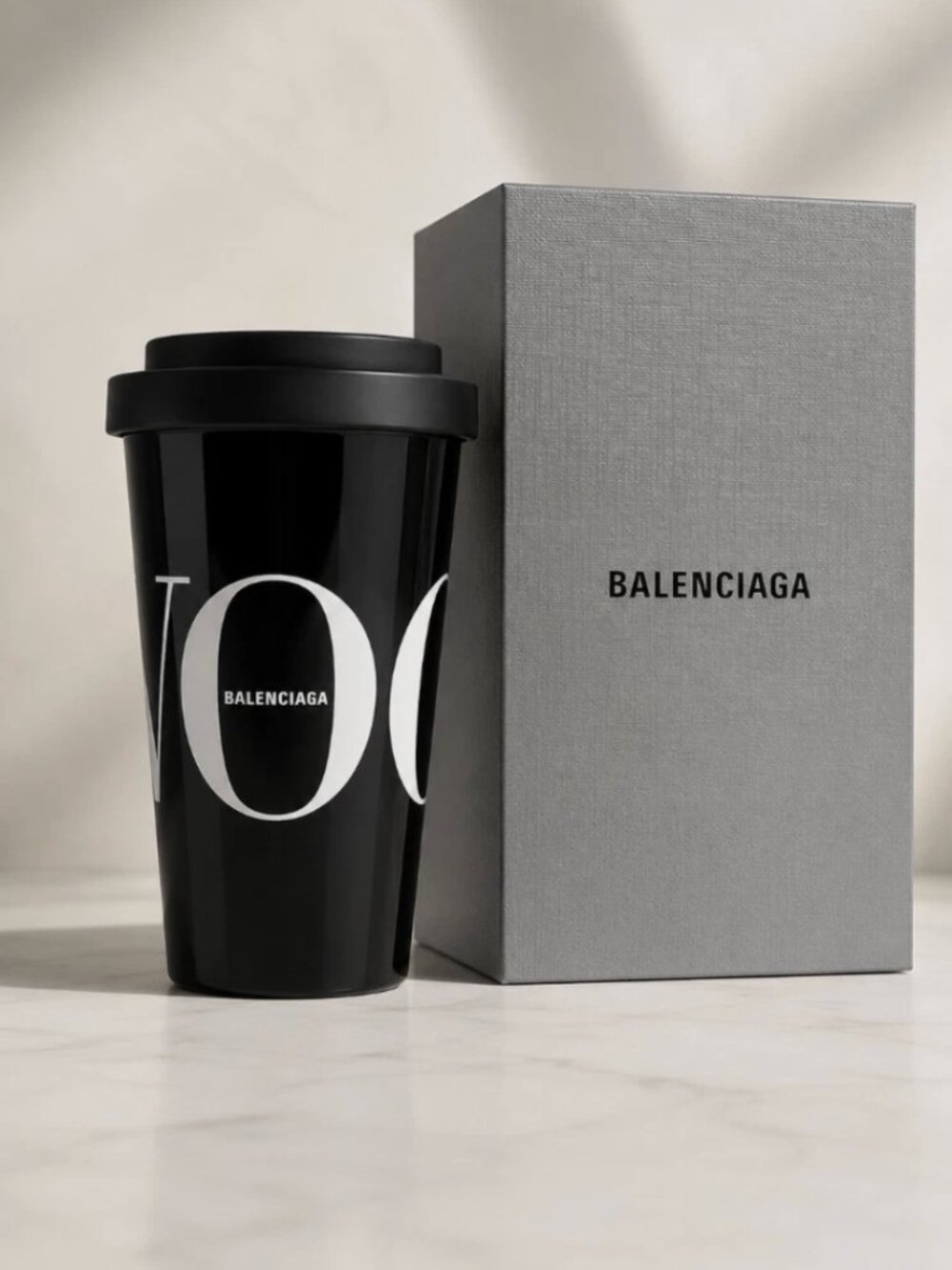 Authentic Balenciaga - Vogue To Go Coffee Cup